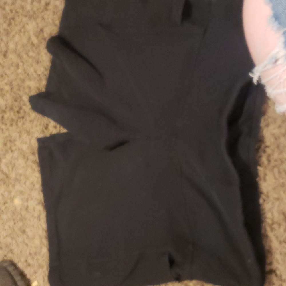 Black shorts